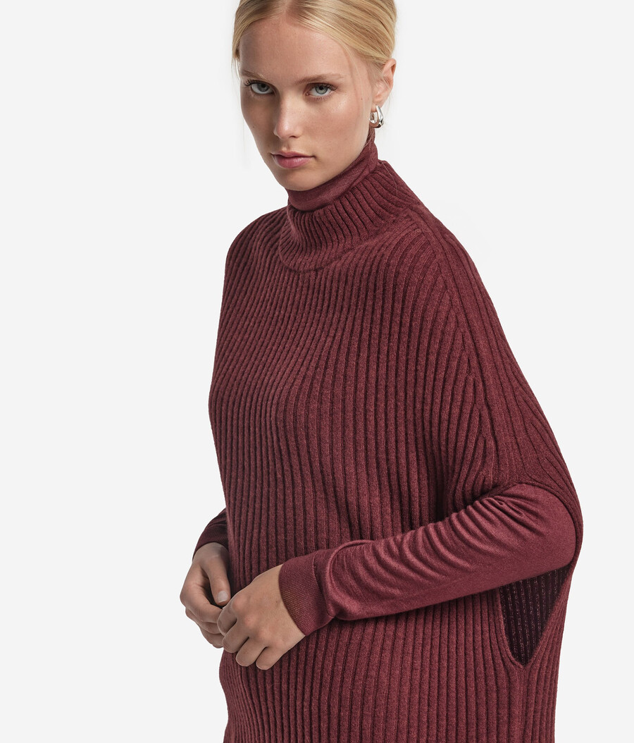 ribbad ultrasoft cashmere cape