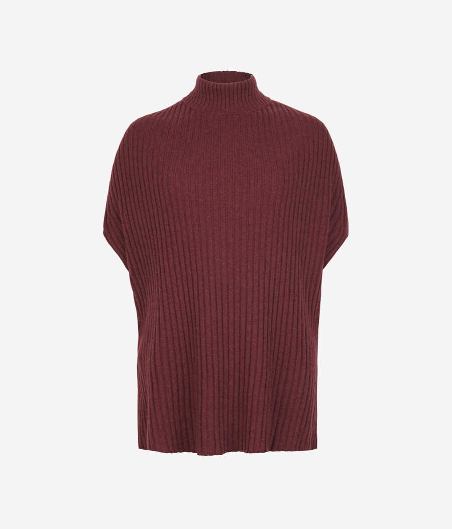ribbad ultrasoft cashmere cape