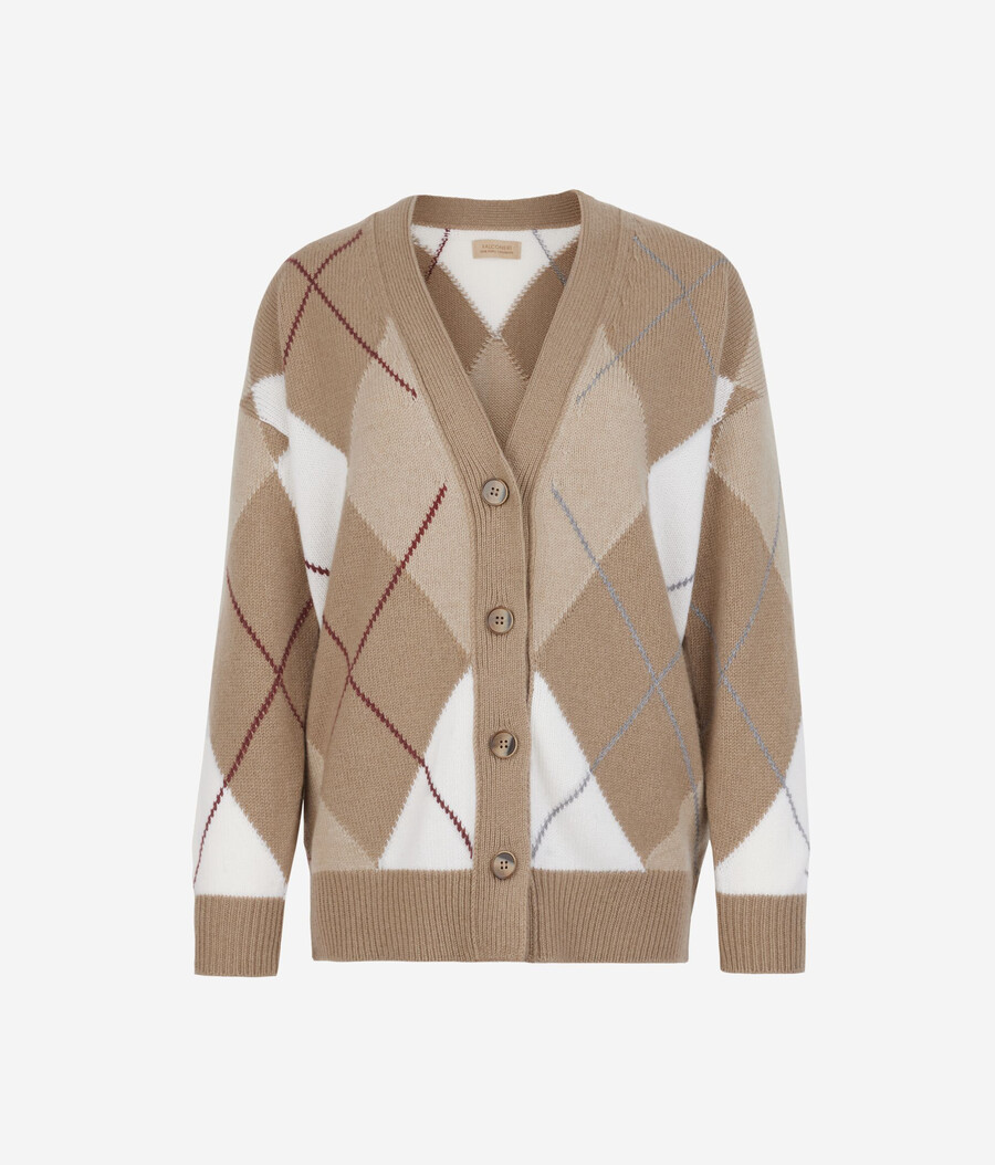 ultramjuk cashmere diamond cardigan