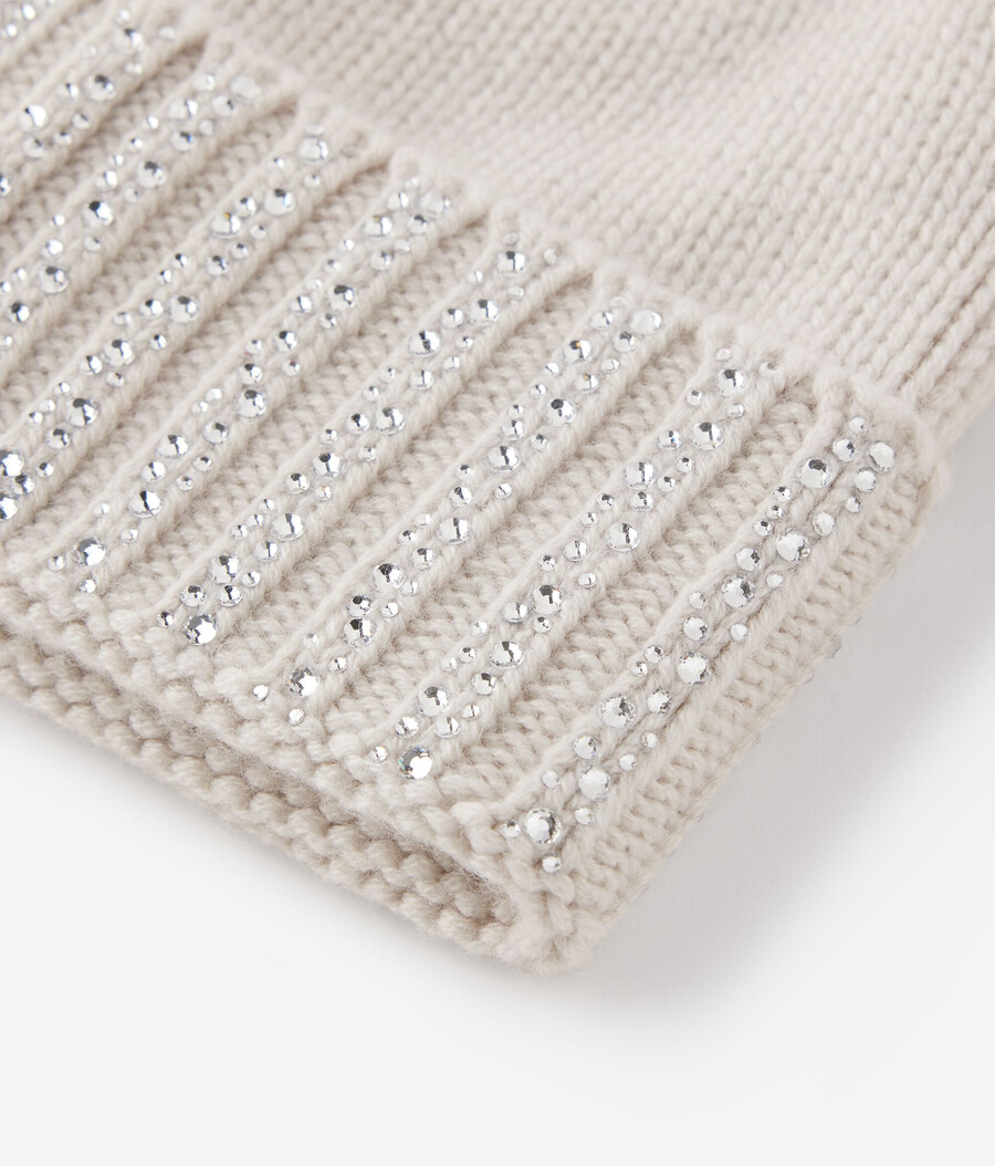 kashmirhatt med strass