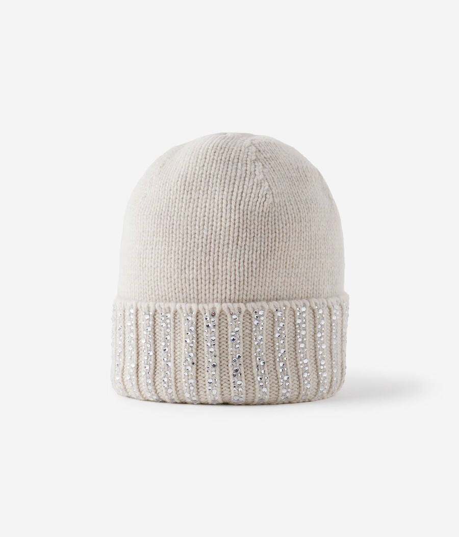 kashmirhatt med strass