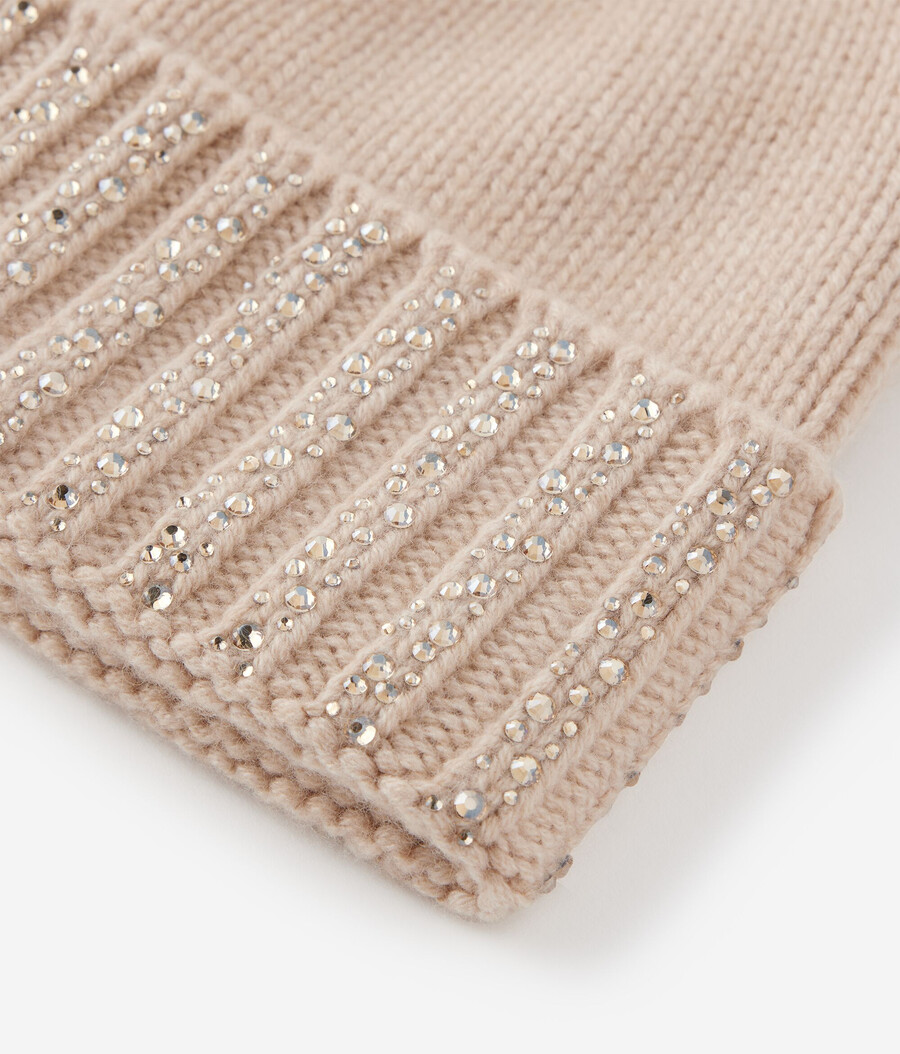 kashmirhatt med strass
