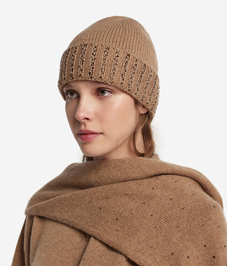 kashmirhatt med strass