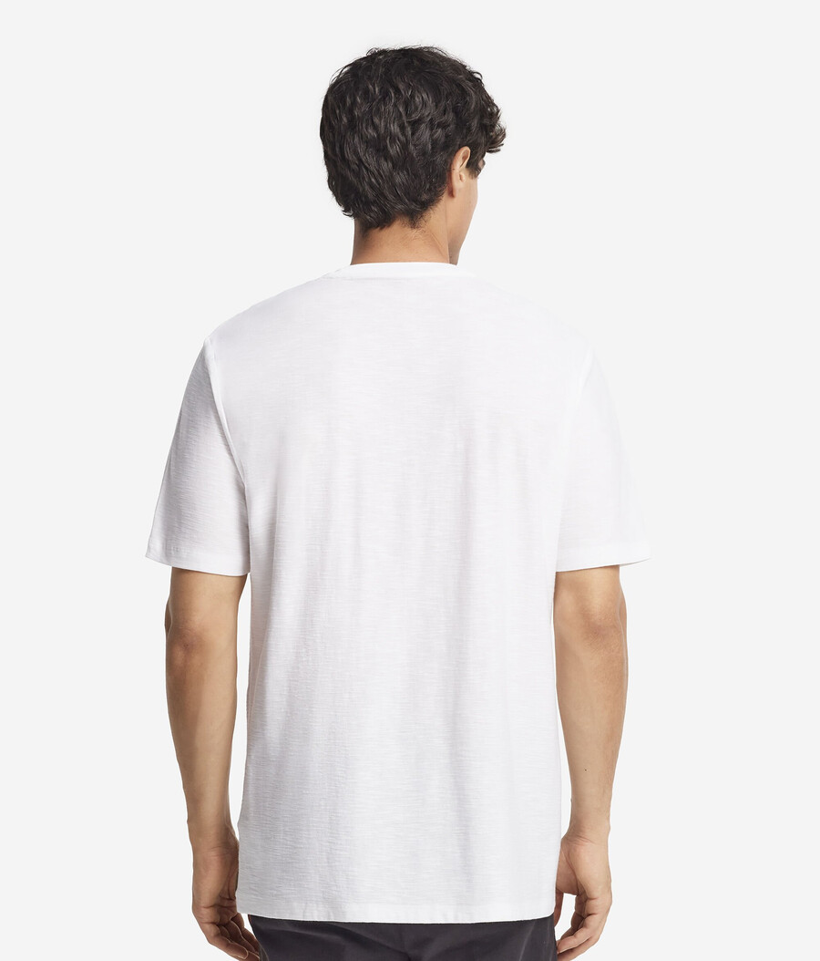 kortärmad t-shirt med vridstygn