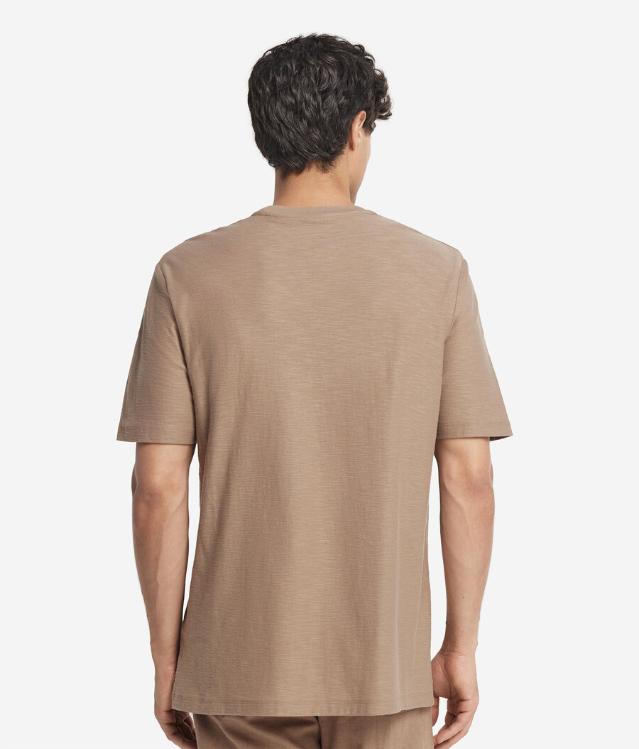 kortärmad t-shirt med vridstygn