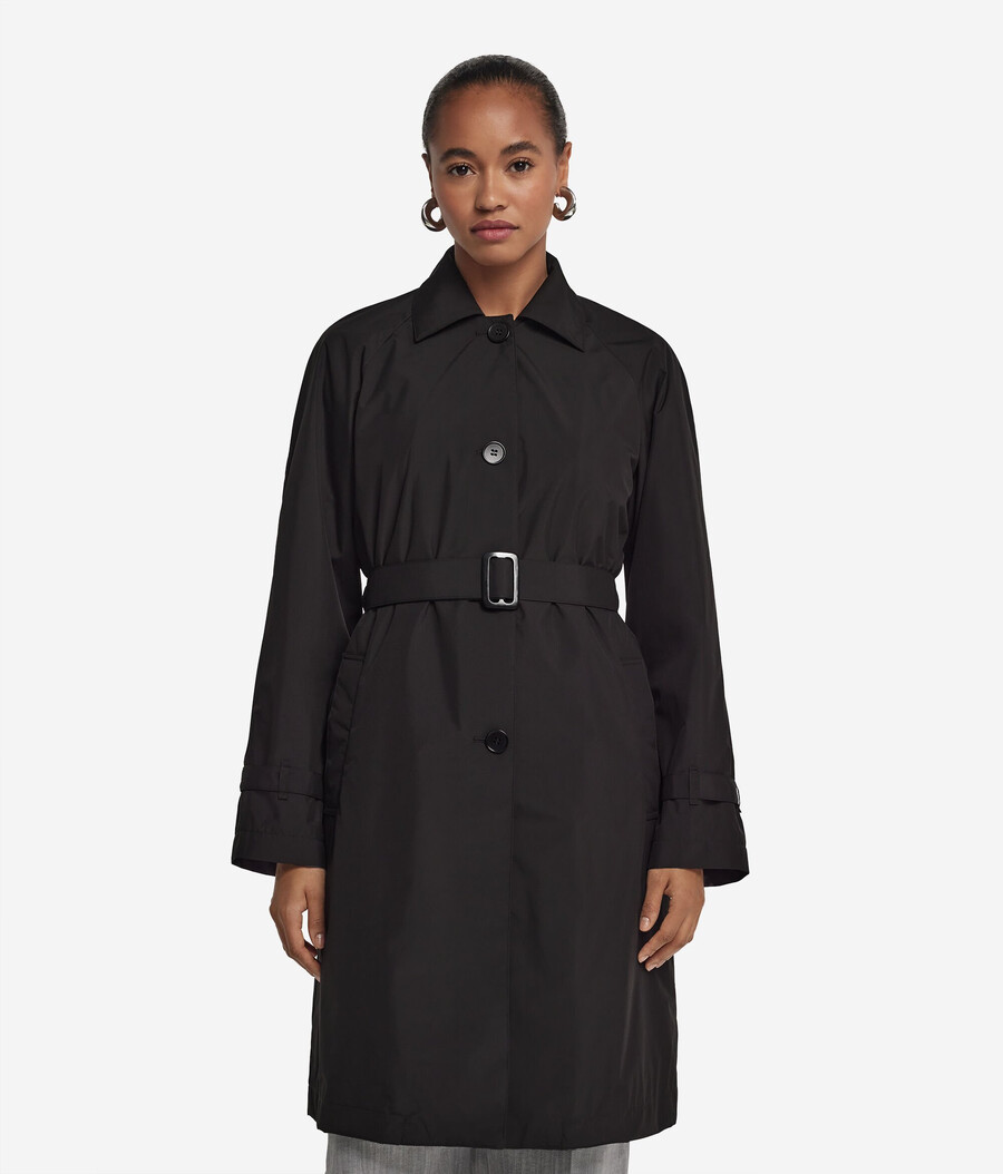 lång teknisk trenchcoat