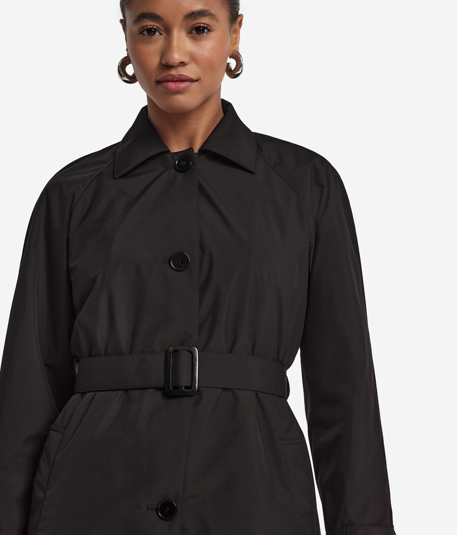 lång teknisk trenchcoat