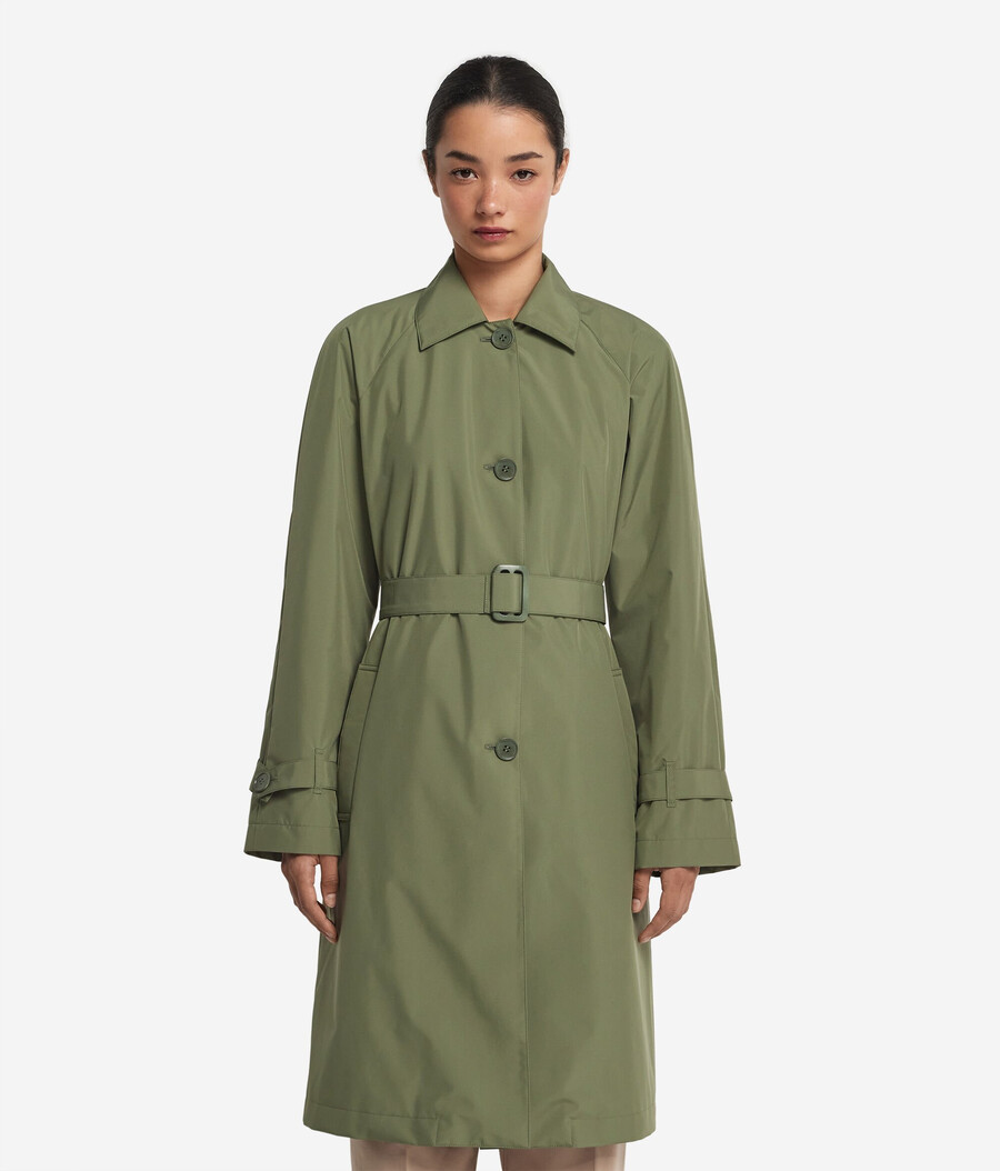 lång teknisk trenchcoat
