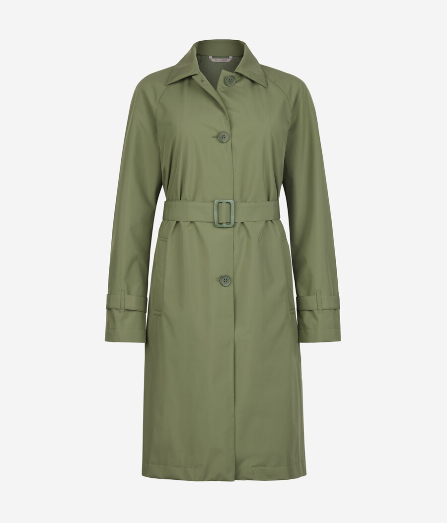lång teknisk trenchcoat