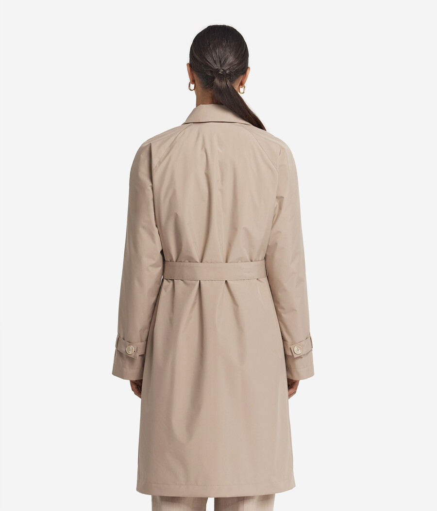 lång teknisk trenchcoat